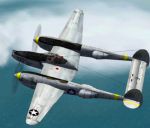 A
            repaint of the Original CFS2 P-38F.