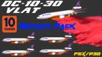 FSX/P3D DC-10-30 VLAT 10 TAC Texture Pack