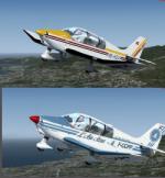 FSX/P3D Robin DR400 4 Livery Pack