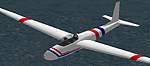 FS2000                     Schweizer 232 Red White and Blue Repaint A repaint of the                     default Schweizer 232 sailplane