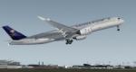 FSX/P3D Airbus A350-900XWB Saudia package