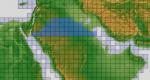 ASTER GDEMv2 30m mesh for Arabian Peninsula Pt1a