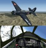 FSX/P3D Curtiss Helldiver  SB2C 3 livery pack