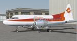 FSX/P3D/FS2004 Sunbird Air Convair CV-440 textures