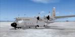 FS2004
                  Lockheed C-130H Hercules with Skis.