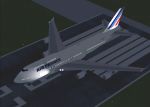 Project
                  747 Boeing 747-400 Air France for FS2000