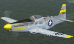 FS2004/FSX Mustang P-51H Louisiana Heatwave Textures