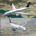 Spanair Airbus a330-200 New and Star Alliance Package