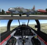 Lockheed T-33A Multiple livery Package for FSX and P3D4