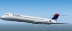 FS2004
                  Boeing MD-83 Delta Airlines. Textures only