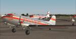 FSX/P3D C-47 V3 Santa Fe  Skyway Textures 