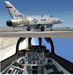 FSX/P3D North American F100D Super Sabre USAF x3 Package