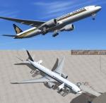  Boeing 777-300ER Singapore Airlines with VC/FMC