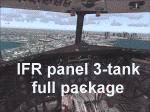 FS2004
                  DC-3 Bare Metal Aircraft, IFR Panel, 3-Tank Full Package