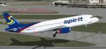 FSX/P3D > v4  Airbus A320-200 Spirit Airlines Package