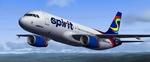 FSX/P3D Airbus 320-200 Spirit Airlines package