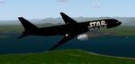 FS2004
                  Default Boeing 777 in Star War theme. 