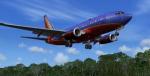 Boeing 737-700 Southwest Canyon Blue with advanced VC