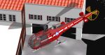 FS2000
                  Alouette III Air Zermatt - (Swiss rescue helicopter).