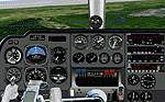 FS98
                  Beech T-42A Cochise aircraft and panel