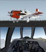 P3D V3 & 4 / FSX North American T-28 Trojan 3 livery Package