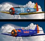 FSDS T-6 Texan Twin package