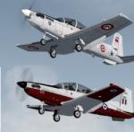 FSX/P3D Raytheon/Beechcraft T-6 Texan II  Military Trainer Pack 4