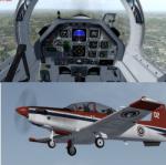 FSX/P3D Raytheon/Beechcraft T-6 Texan II  Military Trainer Pack 4