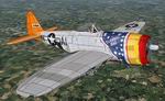 Repainted
                  Textures: P-47D-RA-40, was manufactured by the Indiana Division
                  of Republic Aviation