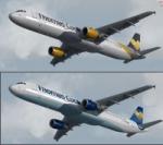 FSX/P3D Airbus A321-200 Thomas Cook Airlines twin package