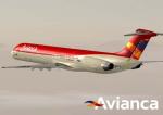  MD-83 Avianca Colombia Textures