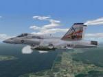 FSX Acceleration F/A-18 "Rattlers" Textures