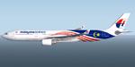 FS2004 Malaysia Airlines Airbus A330-323 Textures