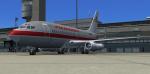 FSX Boeing 737-200 Red Piedmont Textures