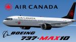 FSX Air Canada Boeing 737-MAX10 (New Livery)