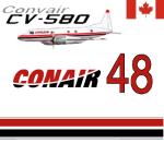 Conair CV-580 fleet and fictional Buffalo repaint