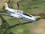 Beech Baron STPI Curug Flying School Textures