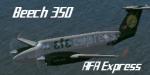 FSX Default Beechcraft King Air 350 AFA Express Textures