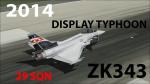 Just Flight Euro Fighter Typhoon 29 SQN Display Typhoon 2014 ZK343 Textures