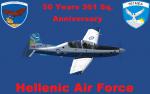 FSX-IRIS T-6A Hellenic Air Force 50 Years 341 Sq. Anniversary Textures
