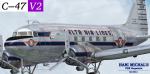 FSX C-47 Skytrain v2 Delta Air Lines NC28341 Textures