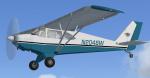 FSX Aero Boero AB-115 blue and white N2048W Textures