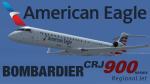 FSX/P3D American Eagle Bombardier CRJ-900LR