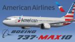 FSX/P3D American Airlines Boeing 737-MAX10