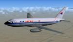 FSX/ FS2004 Dassault Mercure with updated panels