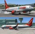 Boeing 737-8K2 Corendon New Livery Package