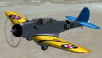 FSX Northrop BT-1 with Updated Panels