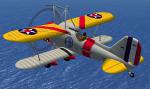 FSX Curtiss F9c Sparrowhawk with updated panels
