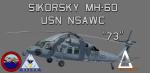 FSX/P3D Cerasim MH-60 NAWDC/NSAWC Texture Pack