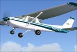 FSX Freeware Justflight Cessna 150 N2772J Textures